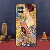 Чехол с картиной Густава Климта «Поцелуй» для Oppo A16 A76 A96 A17 A57 A40 A60 A80 A98 A58 A78 A18 A38 A54 A74 A94 A15 A5 A6 Pro
