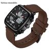 New Electronic Watch Youth Multifunctional Waterproof Sports Watch Alarm Clock Silicone Strap Luminous Watch