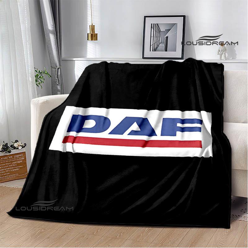 3D DAF truck Retro printed blankets picnic blanket Warm Flannel blankets Soft and comfortable blanket bed linings Birthday Gift