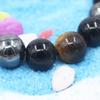 Bracelet - UEUC - Tiger's Eye - Hematite - Black Obsidian - 10 Mm