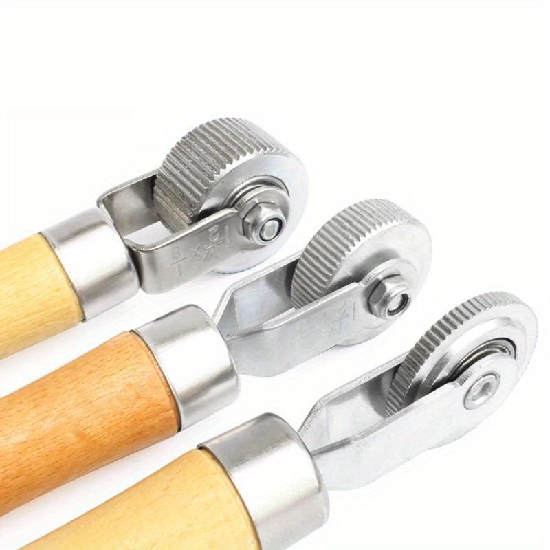 Комплект для ремонта автомобильных шин, роликовый автоматический патч-ролик, ремонт колес мотоцикла с деревянной ручкой, инструмент для ремонта шин для автомобилей, аксессуары