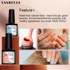 VANREESA Набор гель-лаков для ногтей с лампой для сушки ногтей мощностью 36 Вт, 6 шт., замачиваемый УФ-светодиодный полупостоянный набор гелей для ногтей, набор инструментов для дизайна ногтей