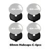 Car Wheel Center Hub Cap Badge Wheel Sticker Decoration Accessories For Lada Samara Niva Vesta Granta Riva Priora 4x4 UrbanWW2