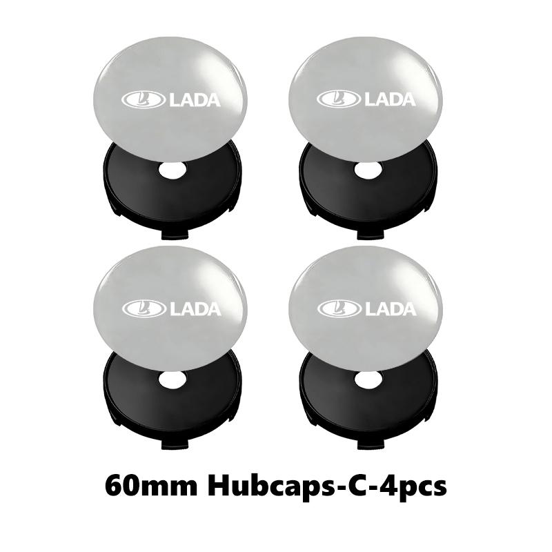 Car Wheel Center Hub Cap Badge Wheel Sticker Decoration Accessories For Lada Samara Niva Vesta Granta Riva Priora 4x4 UrbanWW2