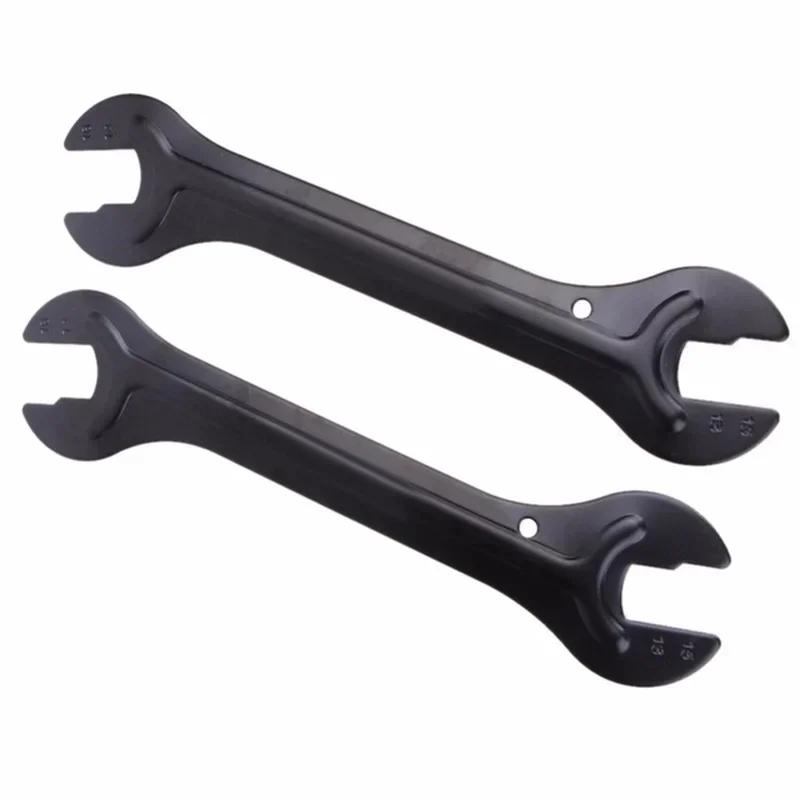 1/2PCS Cycling Head Open End Axle Hub Spanner Cone Bicycle Repair Bike Tool 13/15 Mm 14/16 Mm Steel Bicycle Wrench