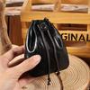 Genuine Leather Men's Coin Purse Change Pouch Card Holder for Male Casual Mini Storage Bag Unisex Wallets Mini Purse