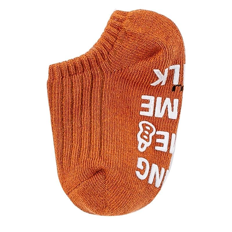 Милые детские носки-тапочки, дышащие хлопковые резиновые противоскользящие носки до щиколотки для мальчиков и девочек, носки для новорожденных и малышей, детские носки для детей 0-7 лет