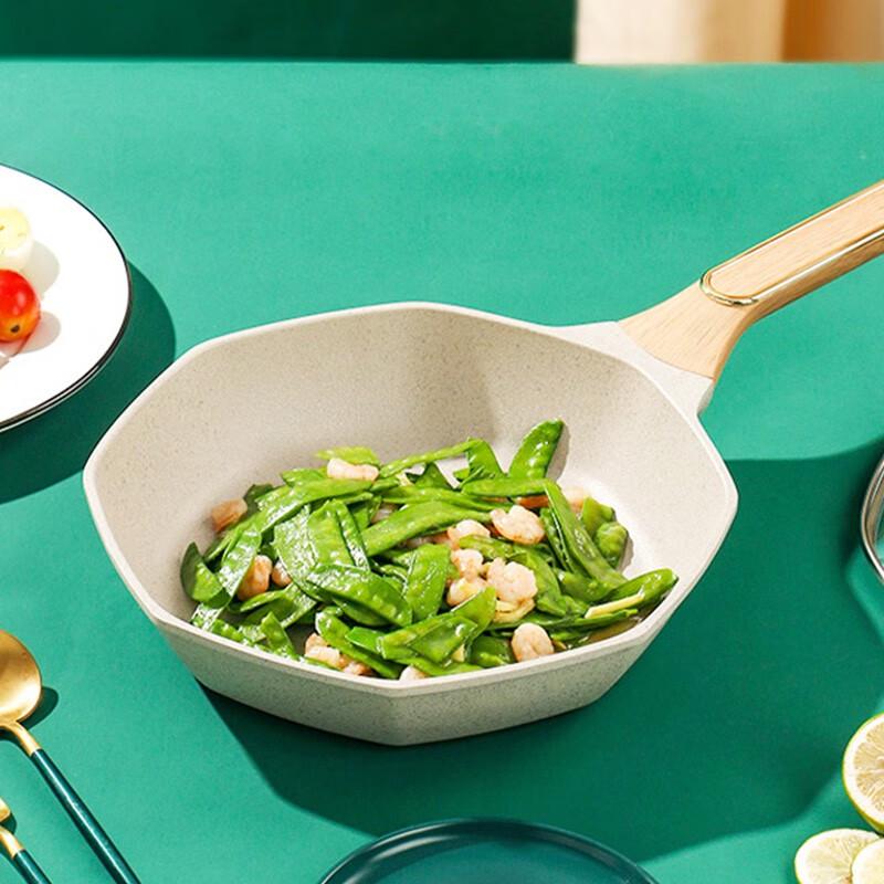 MeiLing Восьмиугольная сковорода из майфанского камня с антипригарным покрытием