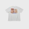 Футболка с круглым вырезом ALD Hip Hop High Street Patterned - унисекс с коротким рукавом для лета