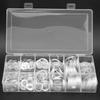 450pcs Metric Crush Washer Durable Washer Assortment Set Portable Flat Washer  Automotive