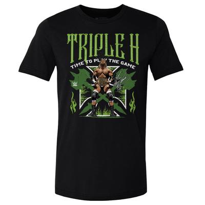 Мужская черная футболка Triple H Зал славы Класс 2025 Летняя футболка с коротким рукавом Спортивная детская одежда Топы