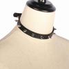 European & American Punk Rivet Leather Choker Necklace - Gothic Harajuku Cosplay Style
