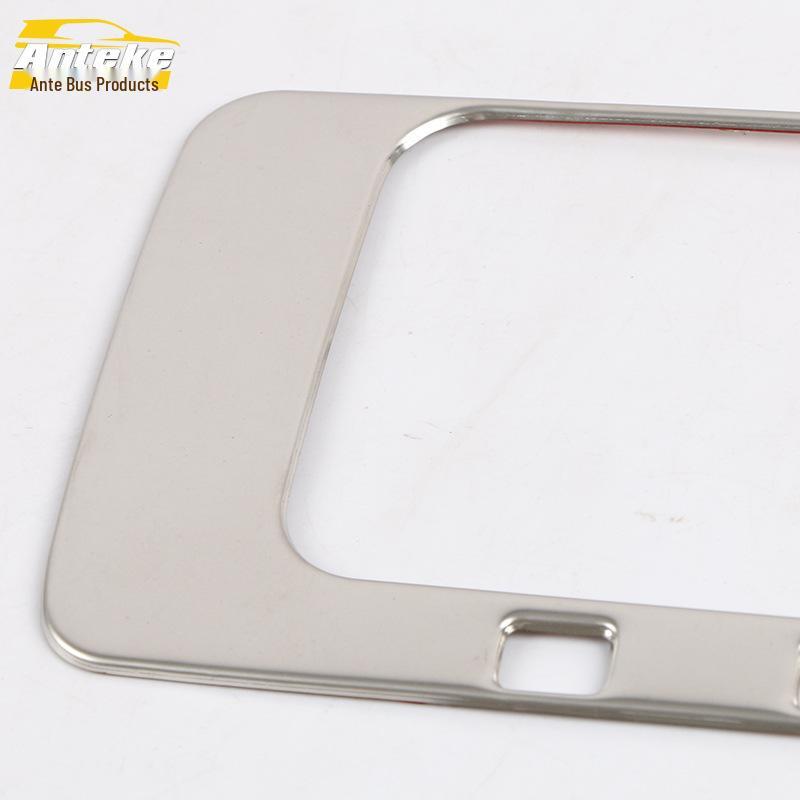 Compatible Gear Shift Sticker for 17 Kuga Models: Includes Decorative Frame, Center Console, Dashboard, Cup Holder, and Accessories.