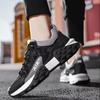 Модная черная повседневная спортивная обувь Мужские кроссовки для бега Дышащие кроссовки Износостойкие резиновые кроссовки Мужская обувь для джоггинга и занятий спортом Hombr
