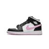 Air 1 Mid White Black Light Arctic Pink