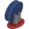 Puzzle 3D - MEGABLEU - Écusson Paris Saint Germain - 19 pièces - Dès 7 ans