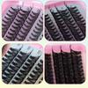 640Clusters Soft Curly False Eyelash DIY Individual Lash Beauty Tool Cluster Lashes Make Up