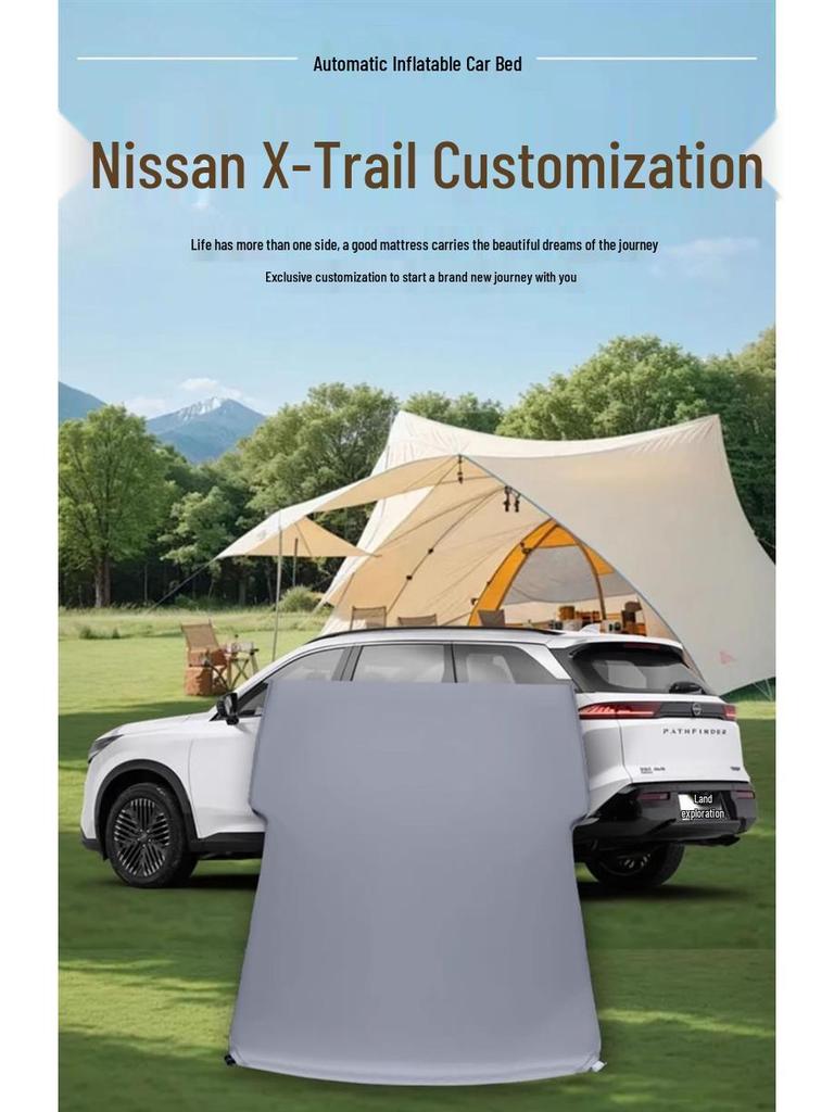 Nissan X-Trail 6-Seater Automatic Inflatable Car Trunk Sleeping Mattress