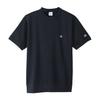 Champion Basic Short Sleeve Crew Neck Size with Fleece Lining and Logo Men's Sweatshirt, Navy, 2XL, C3-Z020, One-Point