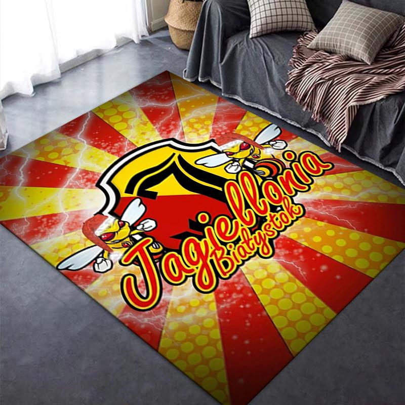 Jagiellonia Biaystok Carpet Rug For Living Room Bedroom Home Sofa Decorationkids Play Nonslip Floor Mat