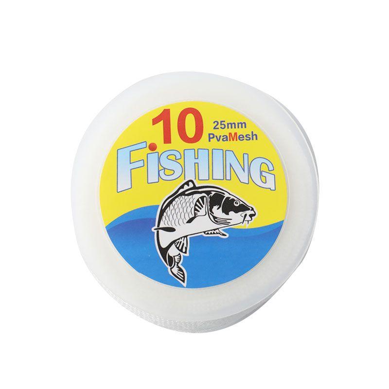 10 м ПВА-сетка для ловли карпа, водорастворимая сетка для подачи прикормки, воронка для бойла