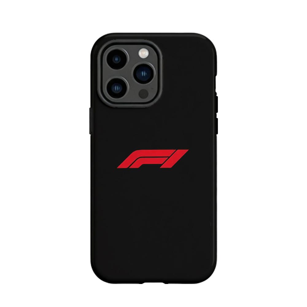 Пленка-чехол 2-в-1 для гонок F1, подходит для Apple 17/14/13/15Pro, двойная защитная крышка, глянцевая