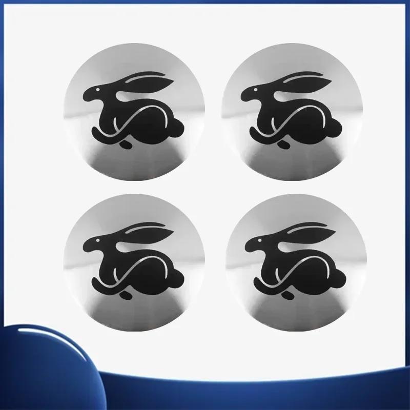 FD08-4pcs 56mm Car Wheel Center Sticker for Volkswagen ABT Golf 5 6 Polo Passat Tiguan CC Bettle Bora Touran MK4 Scirocco Santana