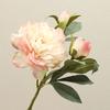 3 Head Autumn Peony Flower Simulation Bouquet Home Living Room Decoration Table Floral Decoration Fake Flowers