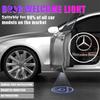 C200 E300 2026 Горячие 4 шт. Автомобильный Значок Декоративная Лампа Двери Приветственные Огни Беспроводной Лазерный Проектор Для Mercedes Benz AMG W204 W205