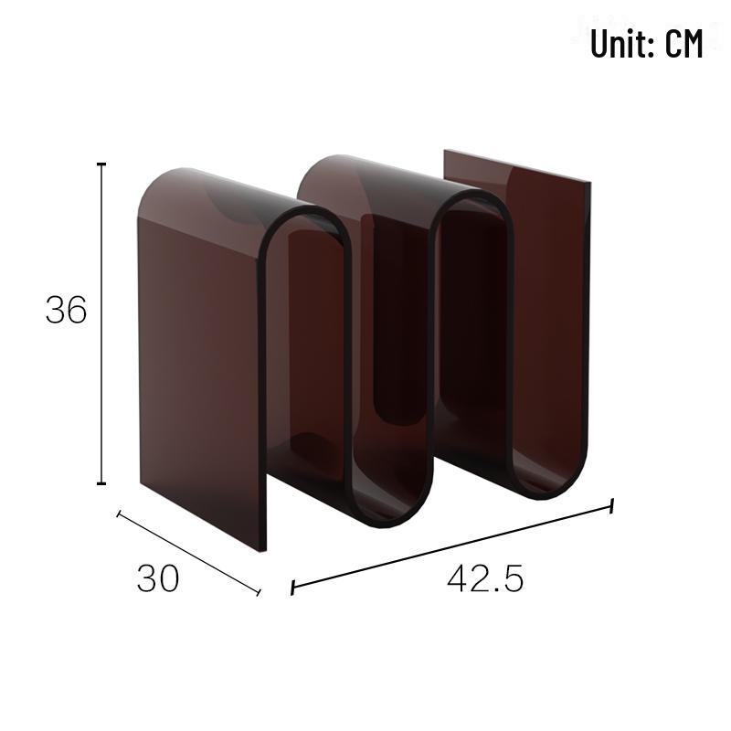 Американский кремовый минималистский приставной столик из цельного дерева с полкой для журналов — идеально подходит для спальни или гостиной