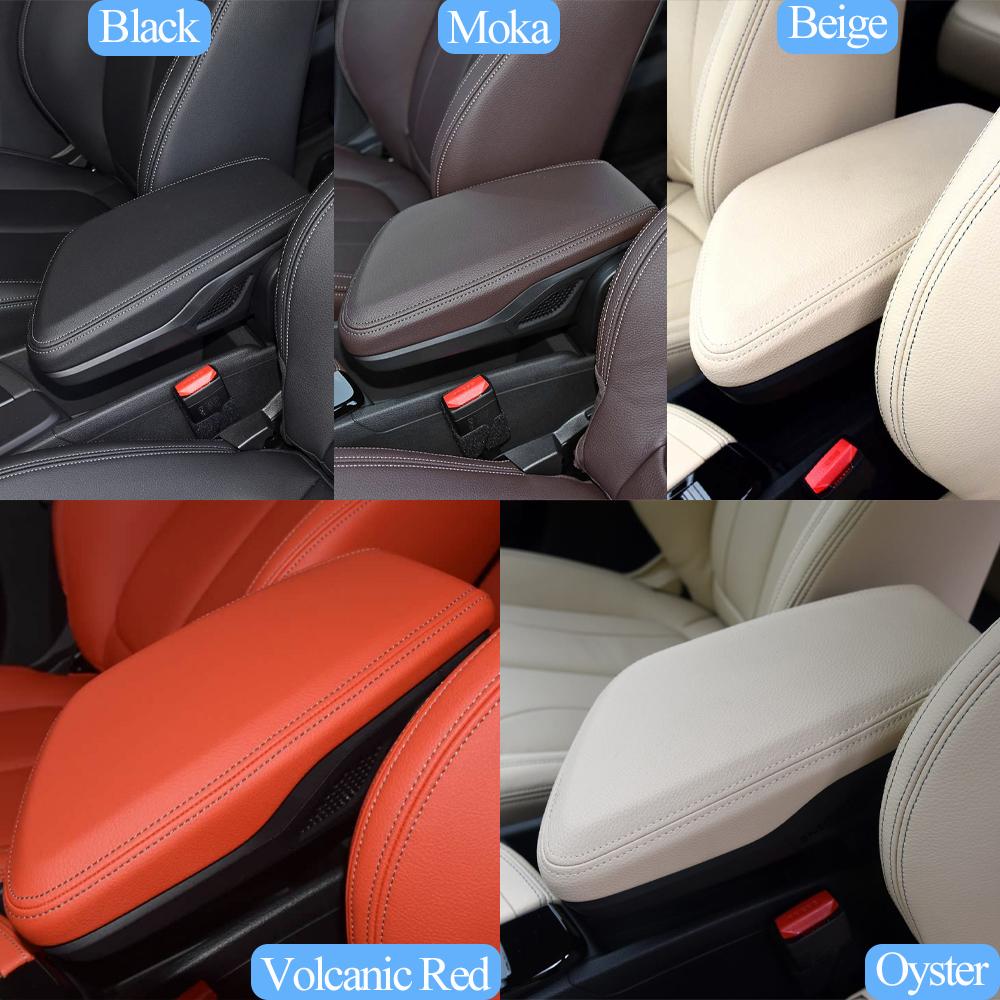 Left Hand Driver Car Central Console Storage Box Armrest Leather Case Cover For BMW X1 X2 2 Series F48 F49 F39 F45 F46 2016-2022