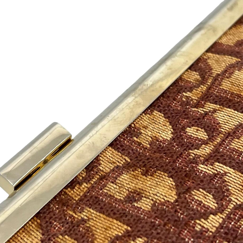 Dior Old dior Clutch bag Brown Women Trotter Pattern used