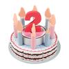 Wooden Simulation Double-layer Birthday Cake, A Family Kitchen Cutting Toy, Can Be Used As A Decoration or As A Gift