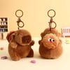 Плюшевая капибара, брелок-капибара, мультяшная подвеска-морская свинка, плюшевые куклы капибары, для детей, для пары