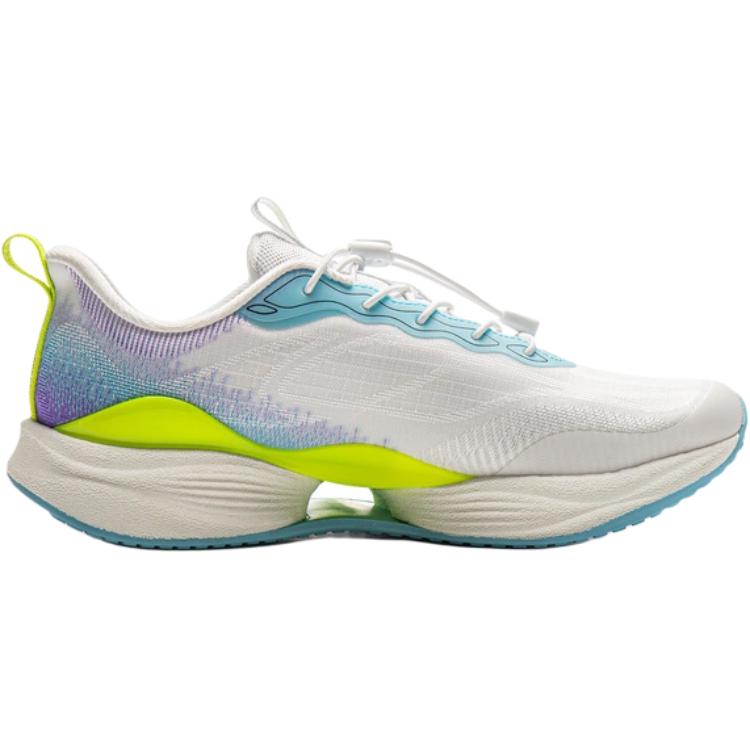 Li Ning Детские легкие кроссовки для бега Детские кроссовки Бело-синие YKFV092-3