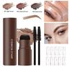 Набор трафаретов для бровей One Step Eyebrow Stamp Shaping Kit Makeup Magic Brow Stencil Водостойкий долговечный трафарет для бровей Enhance Cosmetics Eyebrow Tint Powder