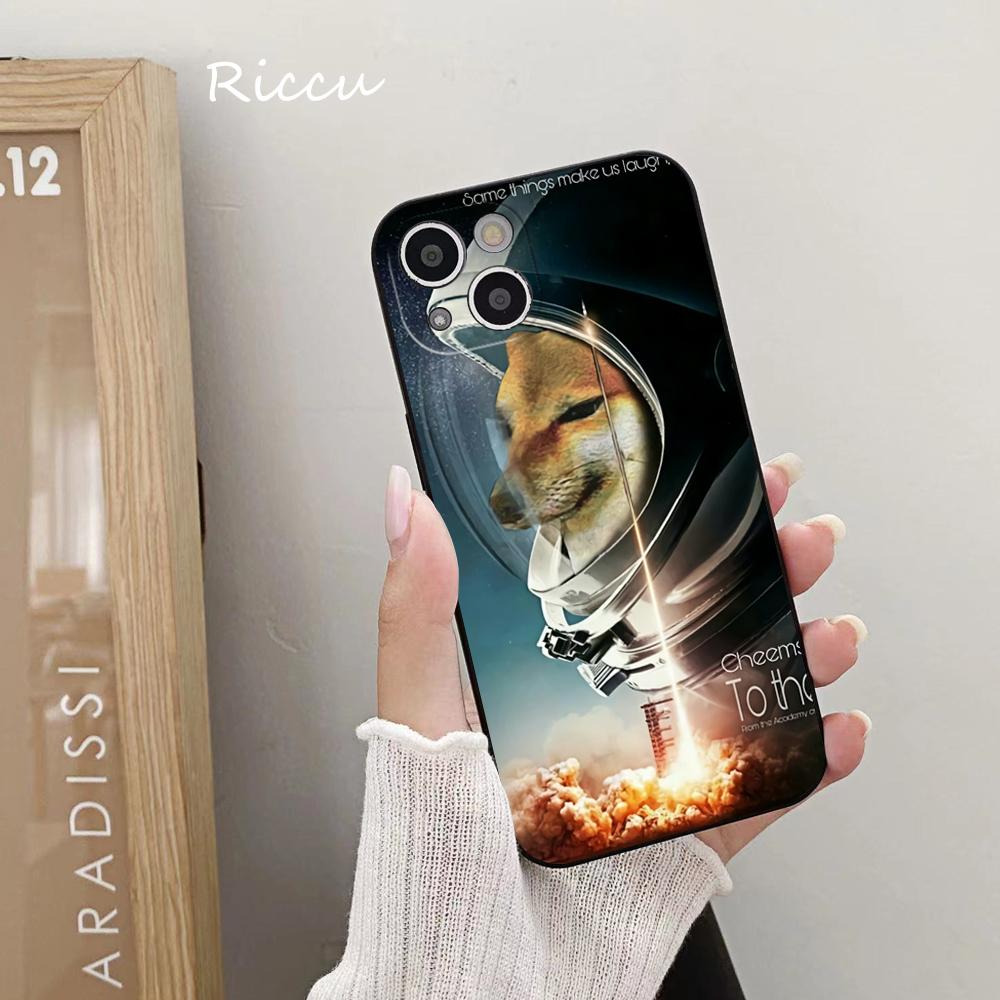 Чехол для телефона Cheems Doge 13 14 11 12 Pro 8 7 14 Plus X Pro 14 MAX 13 MINI XR XS iphone 14 13, мягкие чехлы для телефонов с героями мультфильмов