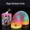 Large Magic Rainbow Circle: Elastic Toy for Kids and Adults, Perfect for Educational Play and Professional Performance.