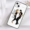 Розовый Чехол Для Телефона С Изображением Из Фильма 'Бриолин' Для iPhone 12 13 Mini 11 14 Pro Max XS XR X 7 8 Plus SE 2020 Задняя Крышка