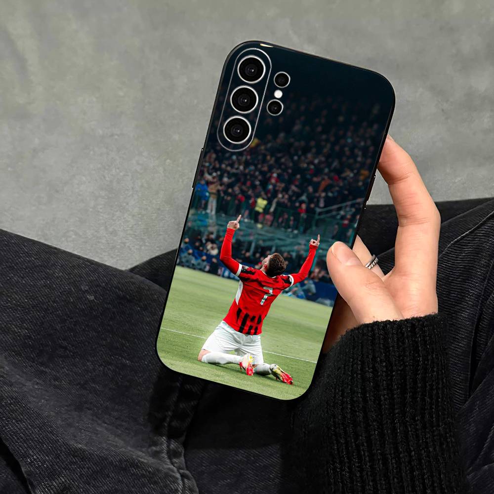 Чехол для телефона Santiago Gimenez для Samsung S25, S24, S21, S22, S23, S30, Ultra, S20, Plus, Fe, Note, 10, 9, 5G Черный