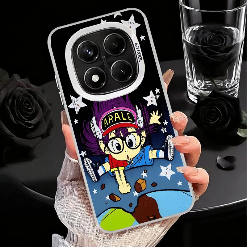 Мягкий чехол для телефона Arale S-Slump Anime для Xiaomi Redmi Note 13 14 15 Pro Plus 12S 12 11S 11 11T 10S 10 Ударопрочная задняя крышка