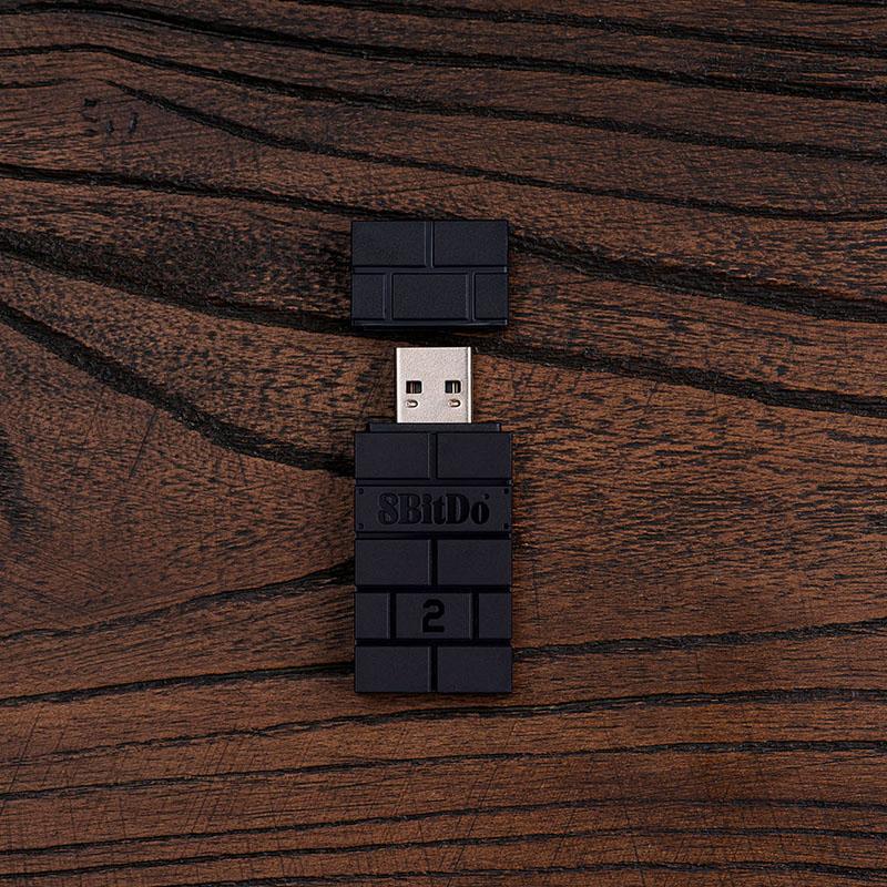 Беспроводной USB-адаптер-приемник 8BITDO для контроллеров Xbox Series X/S/Xbox One/PS5/PS4