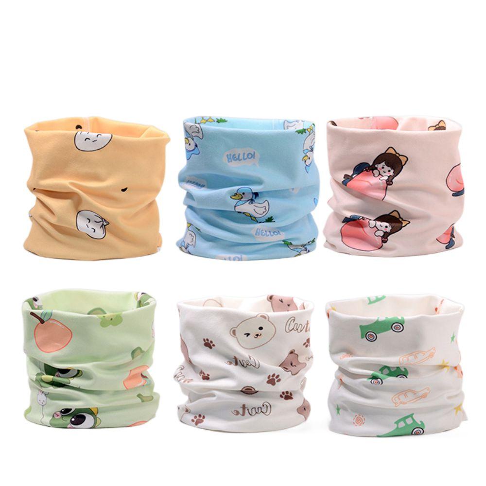 Windproof Coldproof Boys Girls Scarf Thickened Snood Cowl Tube Ski Snowing Scarf  Autumn Winter