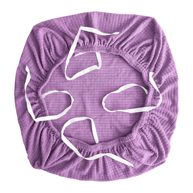 Stretch Jacquard Office Computer Chair Seat Covers, Removable Washable Anti-dust Desk Chair Seat Cushion Protectors