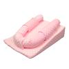 Baby Nursing Pillow Anti Spit Up Ergonomic 3 Sided Bean Dot Fabric Washable Infant Pillow Lounger