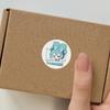 Cute Anime Cartoon Decoration Handbook Roll Sticker Kawaii Packaging Sealing Sticker Holiday Gift