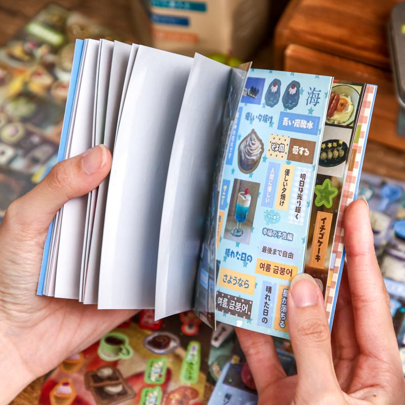 30/60 Листов Вырубные Наклейки Книга Ретро Мультфильм Декоративные Наклейки для Журнала ручной работы Скрапбукинг Японские Канцелярские Товары