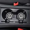 2026 Hot Valve Stems Caps New 2PCS Car Water Cup Bottle Holder Anti-slip Pad Mat Silica Gel For VW Volkswagen Jetta Polo Touran Golf Pass