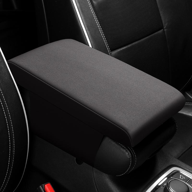 Leather Car Central Armrest Pad Center Console Styling Armrest Comfortable Arm Rest Seat Protective Pad Mat Cushion Pillow