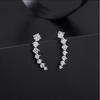 High-End Alloy Ear Cuff: Stylish Stud Earrings for a 7-Piercing Effect